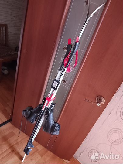 Горные лыжи детские комплект