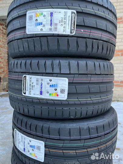 Continental ContiSportContact 7 245/40 R19 и 275/35 R19 Y