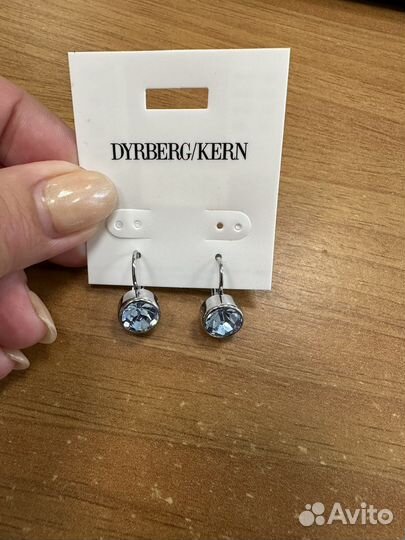 Серьги новые dyrberg/kern