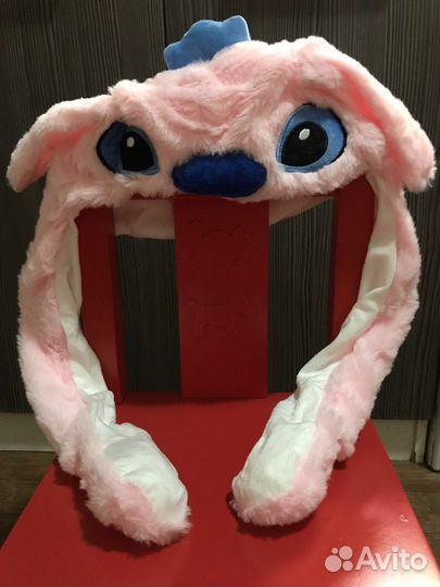 Шапка Стич с ушками и подсветкой