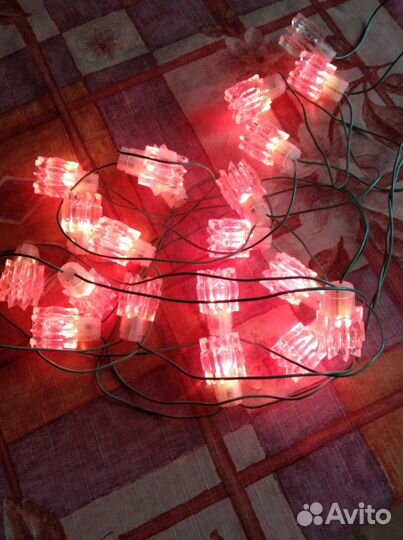 Гирлянда ёлочная СССР