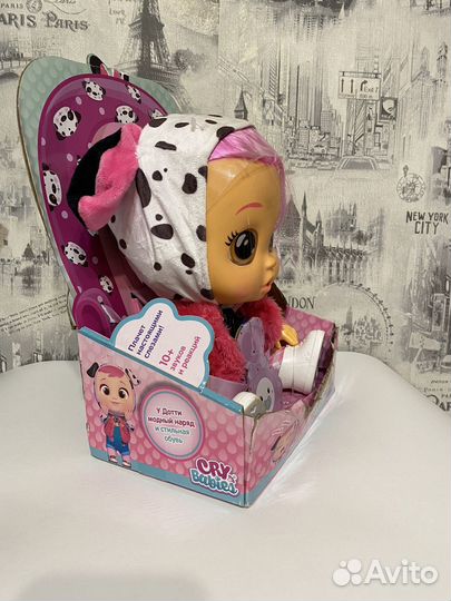 Кукла Cry Babies Dressy Дотти интерактивная 40884