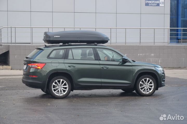 Автобокс cybort CarGo 580 серый металлик на Kodiak