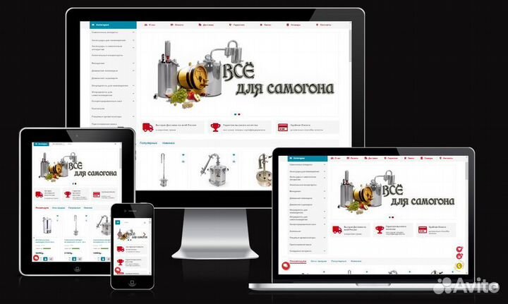 Готовые интернет магазины с поставщиками под ключ