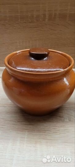 Керамические горшки для запекания 2 шт