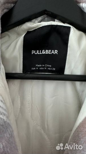 Куртка рубашка pull bear M