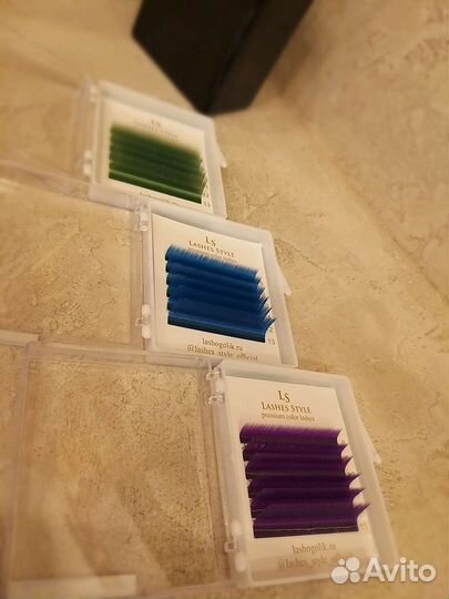 Ресницы для наращивания lashes Style
