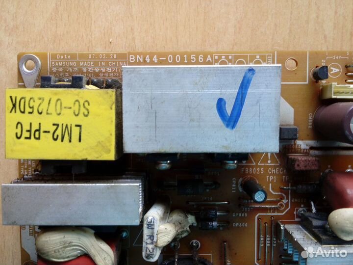 Блок питания BN 44-00156A для телевизора samsung