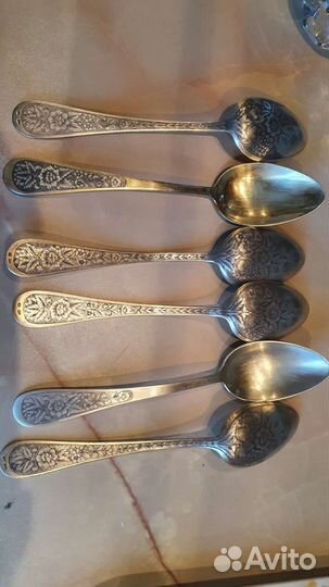 Серебряные столовые ложки