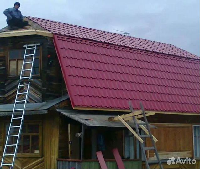 Кровельные работы Монтаж кровли ремонт крыш