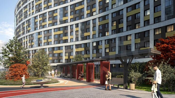 1-к. квартира, 39,9 м², 1/16 эт.