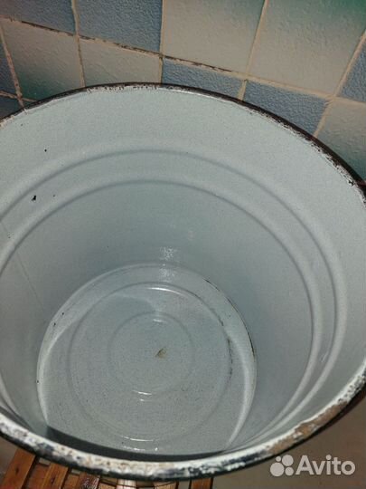 Кастрюля эмалированная СССР 50 литров