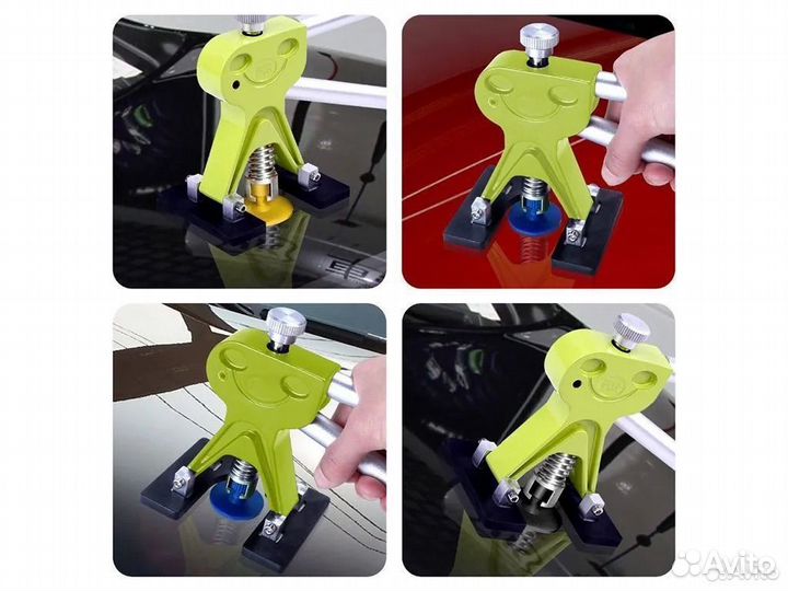 70033 Набор инструмента для ремонта вмятин+подушки