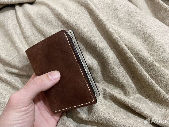 Портмоне из натуральной кожи