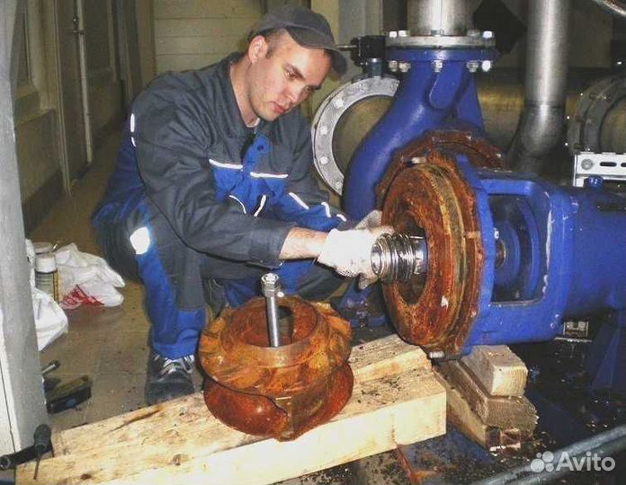 Ремонт насосов и насосных станций