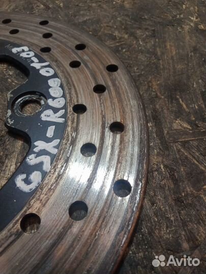 Gsx-r600 k1 k3 k3 задний тормозной диск