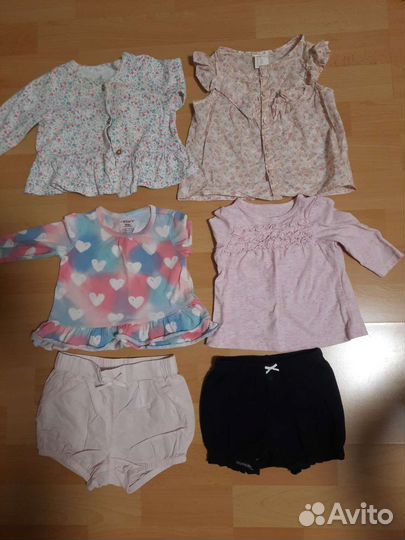 Вещи пакетом для девочки