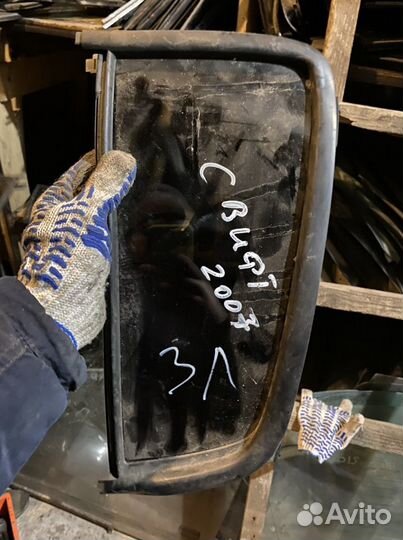 Форточка задняя левая suzuki swift 2007г