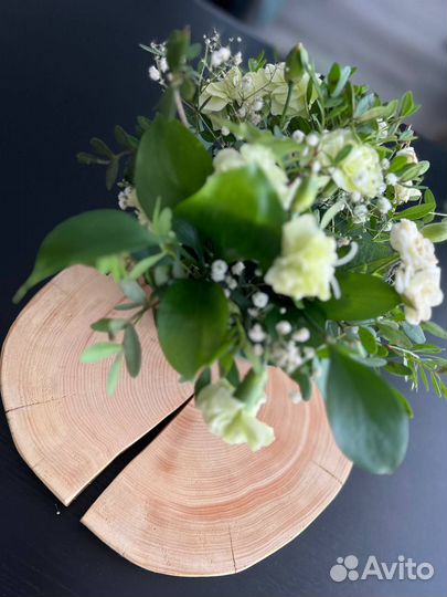 Спилы декоративные для стола