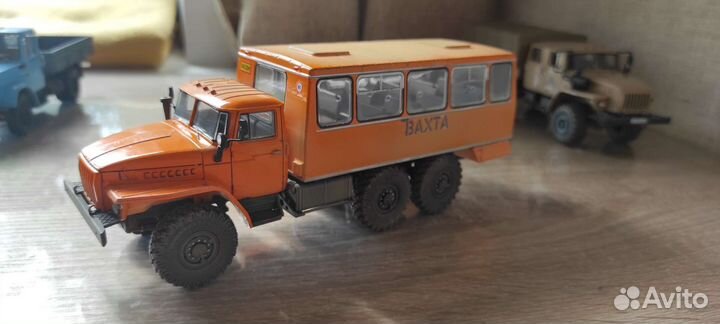 Модели грузовиков Урал, ЗИЛ, камаз в масштабе 1:43