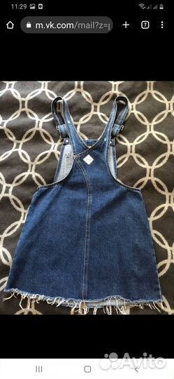 Джинсовый сарафан