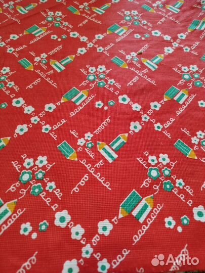 Отрез ткани хлопок СССР