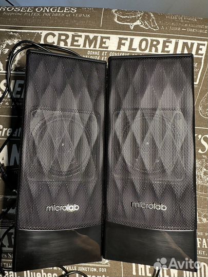 Microlab колонки+сабвуфер М300 илеальное состояние