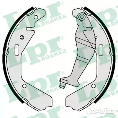 Колодки тормозные барабанные