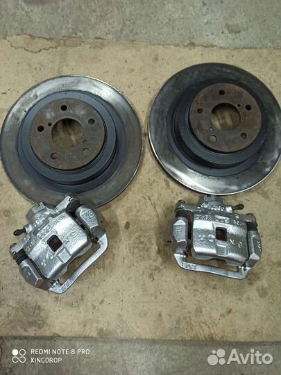 Тормоза задние Subaru