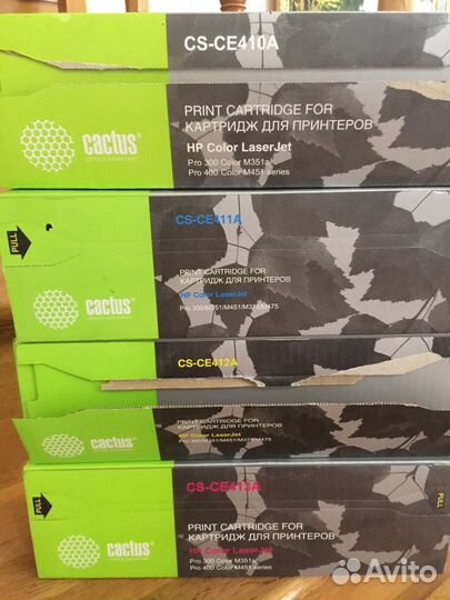 Катриджи новые