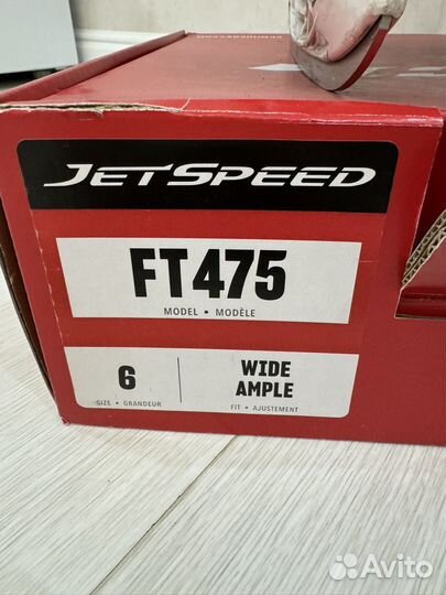 Коньки хоккейные CCM jetspeed FT475 SR regular