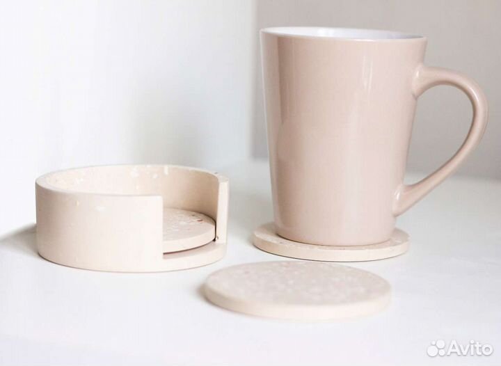 Подставка под кружку/бокал/стакан ручной работы