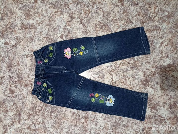 Джинсы,джинсовка,юбка для девочки