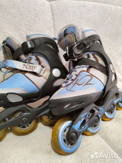 Роликовые коньки детские раздвижные