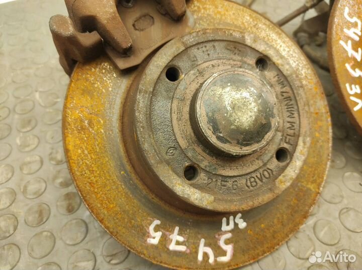 Тормозная система комплект задняя Renault Megane