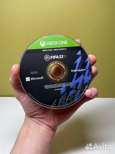 Диск Xbox one Fifa 2022 русский