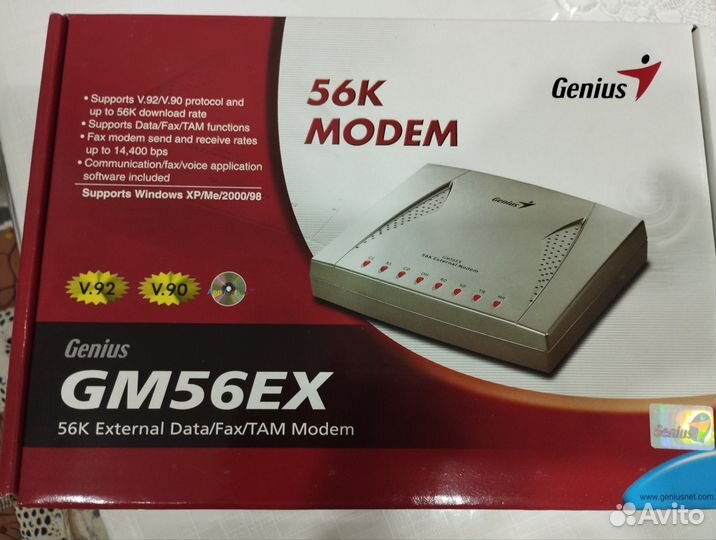 Модем Genius GM56EX