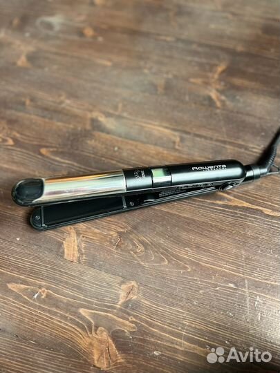 Выпрямитель для волос rowenta liss&curl