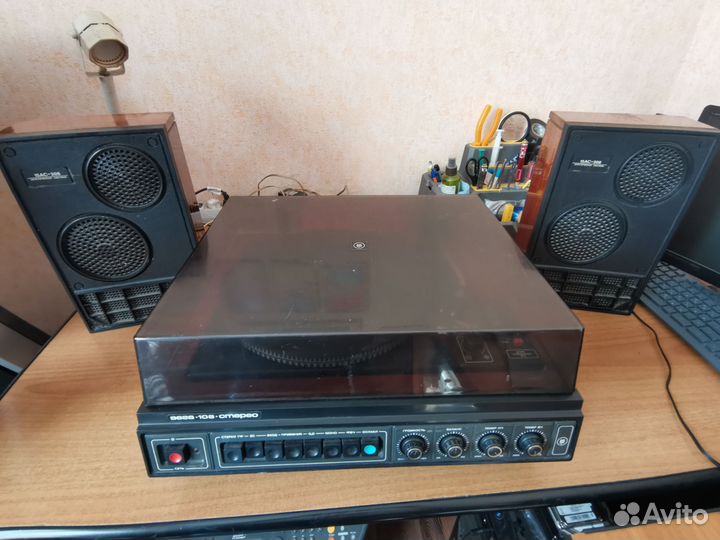 Проигрыватель винила вега 108