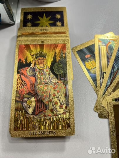Карты taro Gold foil tarot