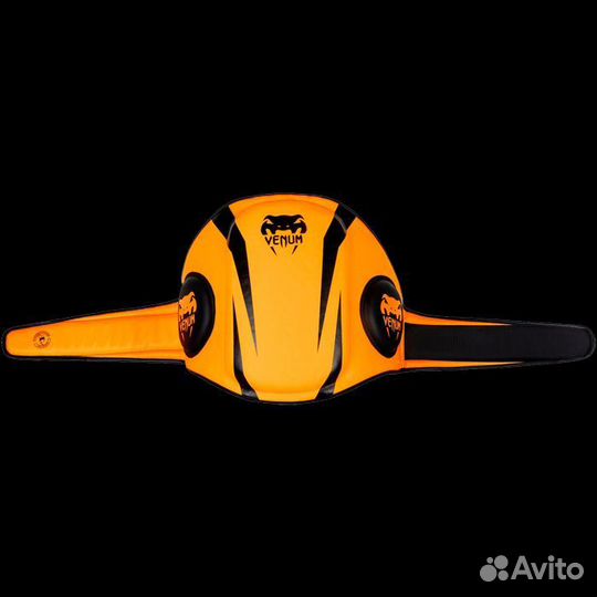 Тренерский пояс Venum Elite Orange/Black оранжевый