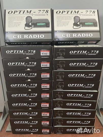 Новые рации Optim 778