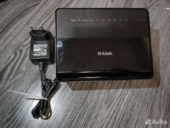 Wi-Fi роутер (маршрутизатор) D-Link DSL-2750U