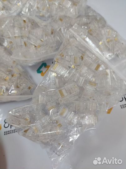 Коннекторы rj45 100шт