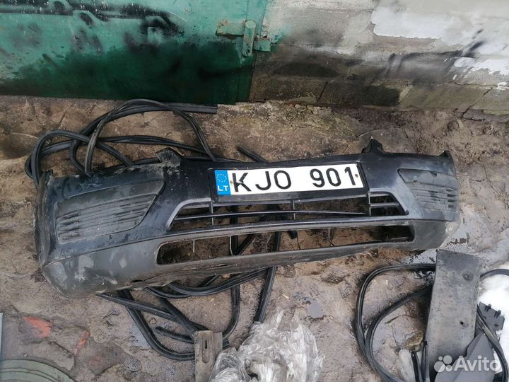 Передний бампер фокус 2 дорест