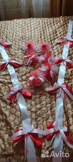 Свадебные украшения на машину