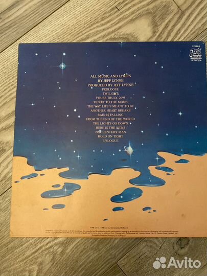 ELO Time lp original UK