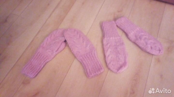 Варежки женские