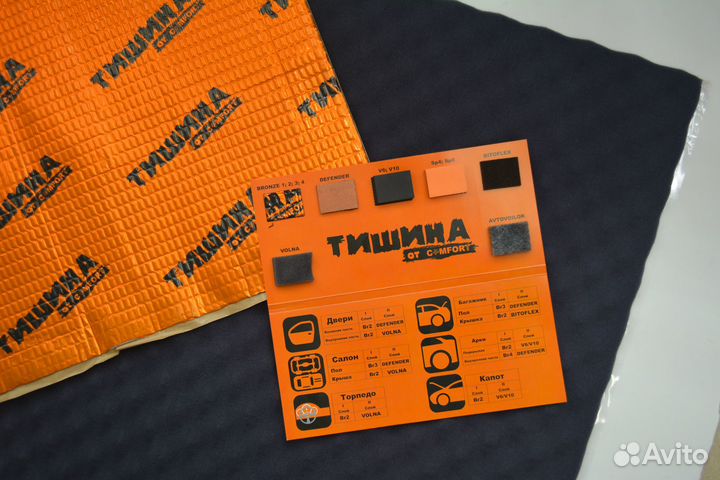 Виброизоляция Comfort Mat Тишина Bronze 3