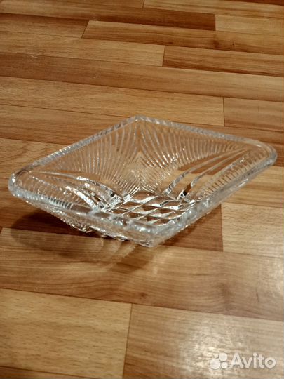 Салатник хрустальный СССР